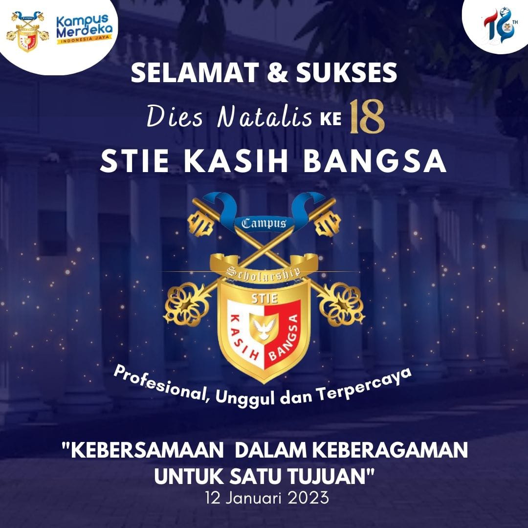 Dies Natalis Ke 18 Kampus Beasiswa STIE Kasih Bangsa