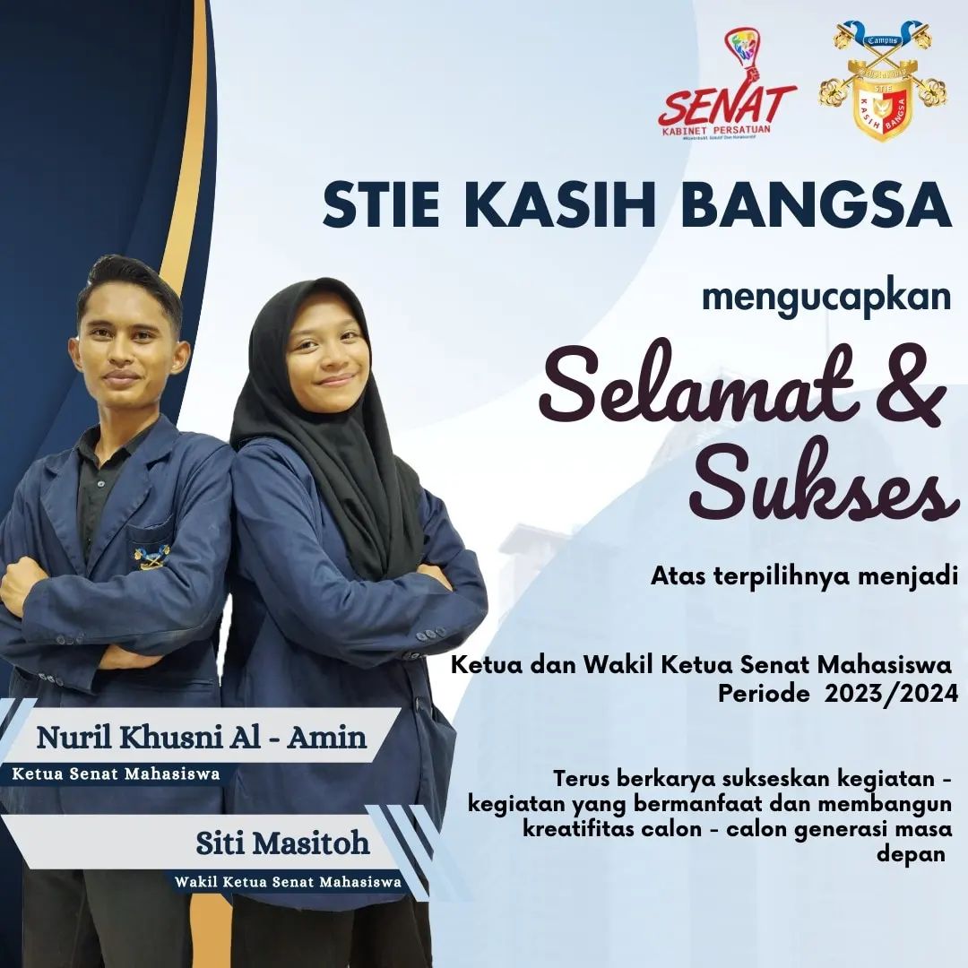 Selamat dan Sukses atas terpilihnya Ketua Senat Mahasiswa Periode 2023/2024