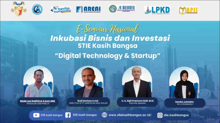 Seminar Nasional Inkubasi Bisnis & Investasi “Digital Tecnology & Startup”
