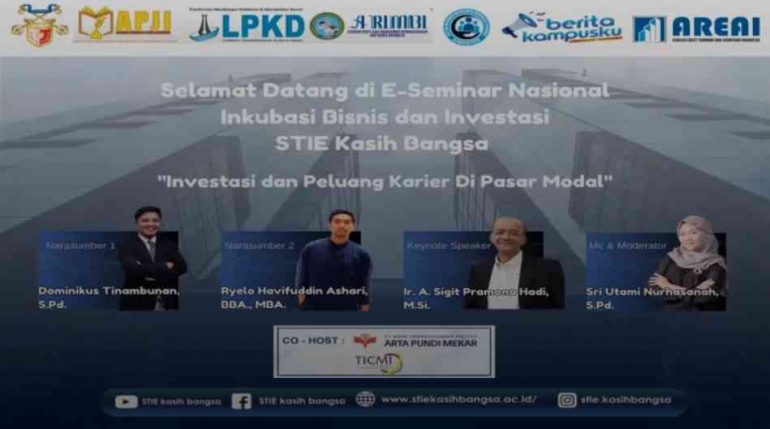 Seminar Nasional Inkubasi Bisnis & Investasi “Investasi dan Peluang Karier Di Pasar Modal”