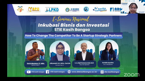 Seminar Nasional Inkubasi Bisnis & Investasi “How to Change The Competitor To Be A Startup Strategic Partners”